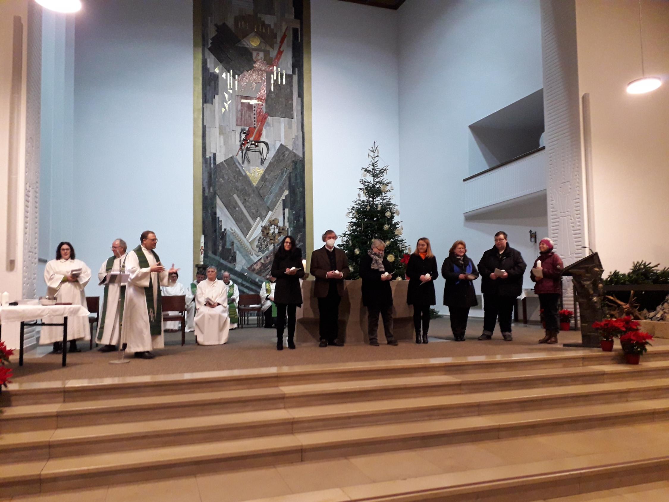 Abendlob mit Übergabe Pastoralkonzept
