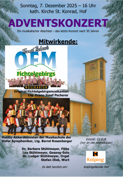 Adventskonzert Kolping Hof