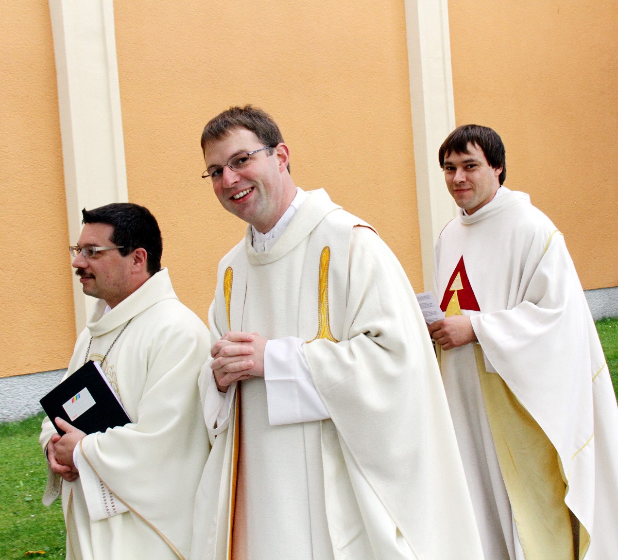 Auf dem Weg zum Gottesdienst