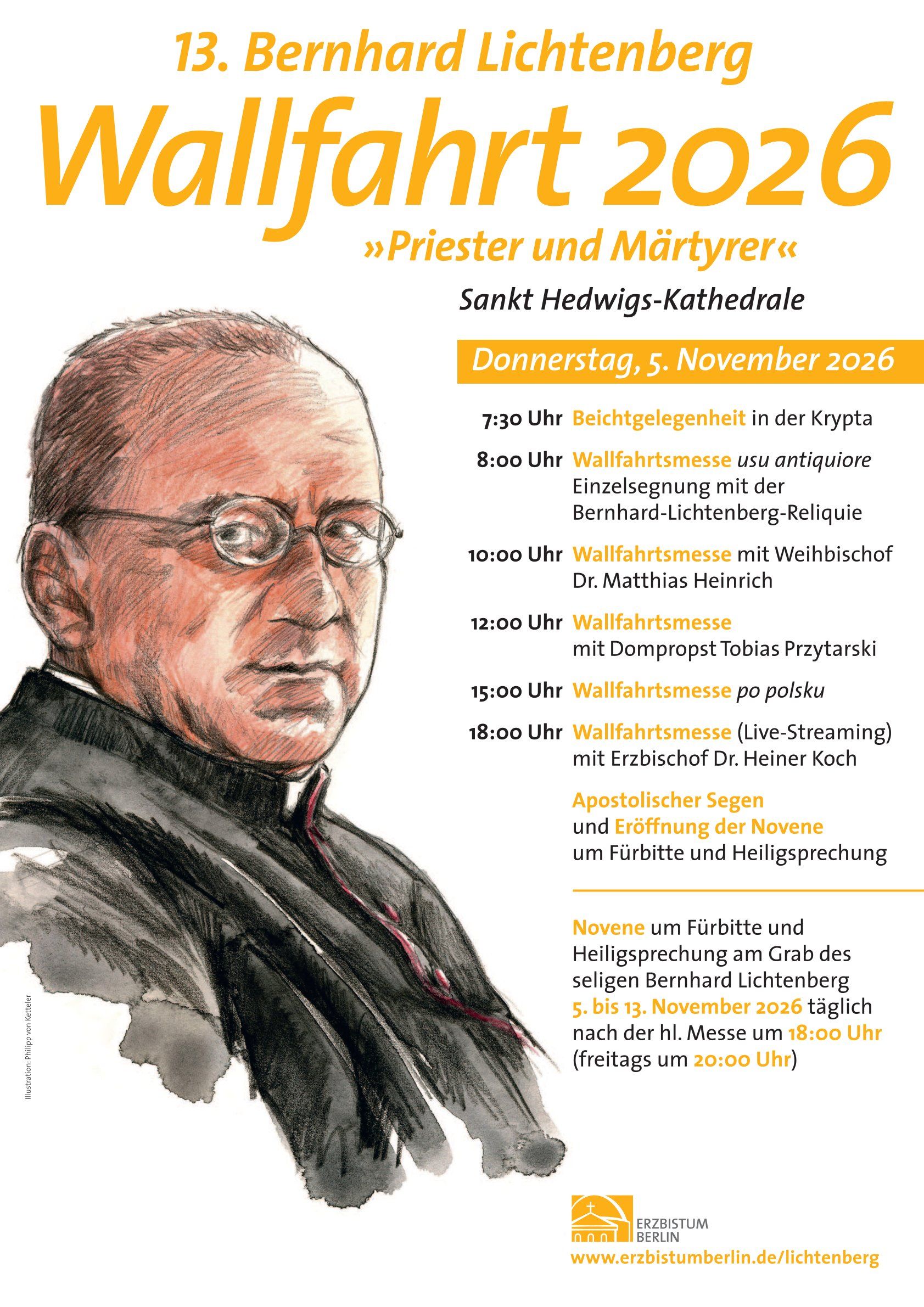 Bernhard Lichtenberg Wallfahrt