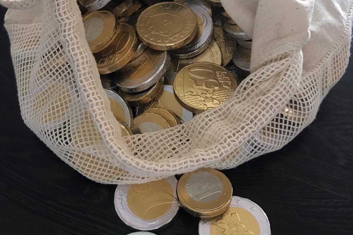 Beutel mit Geld
