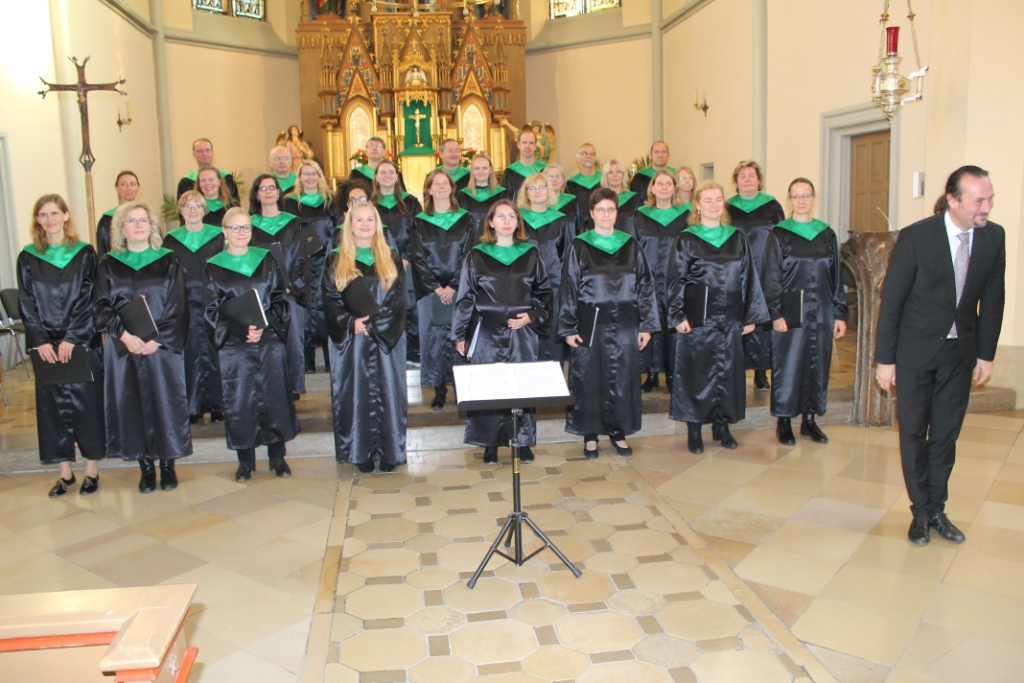 Chor der Dresdner Frauenkirche 2022