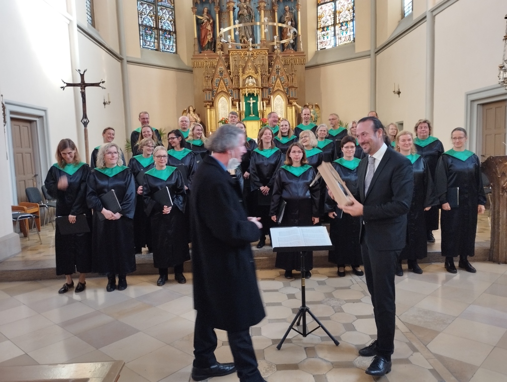 Chor der Dresdner Frauenkirche 2022