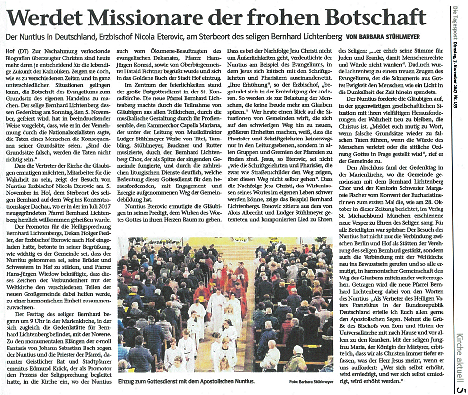 Der Nuntius in Hof