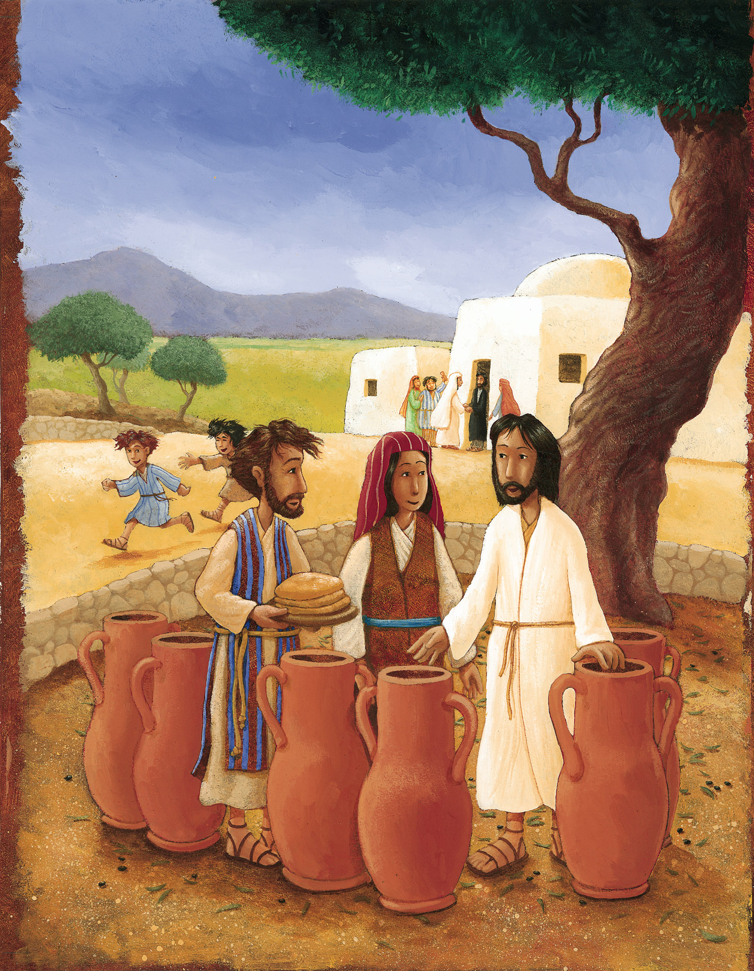 Die Hochzeit zu Kana BONIFATIUSWERK--JESUS--ERSTKOMMUNION--HOCHZEIT