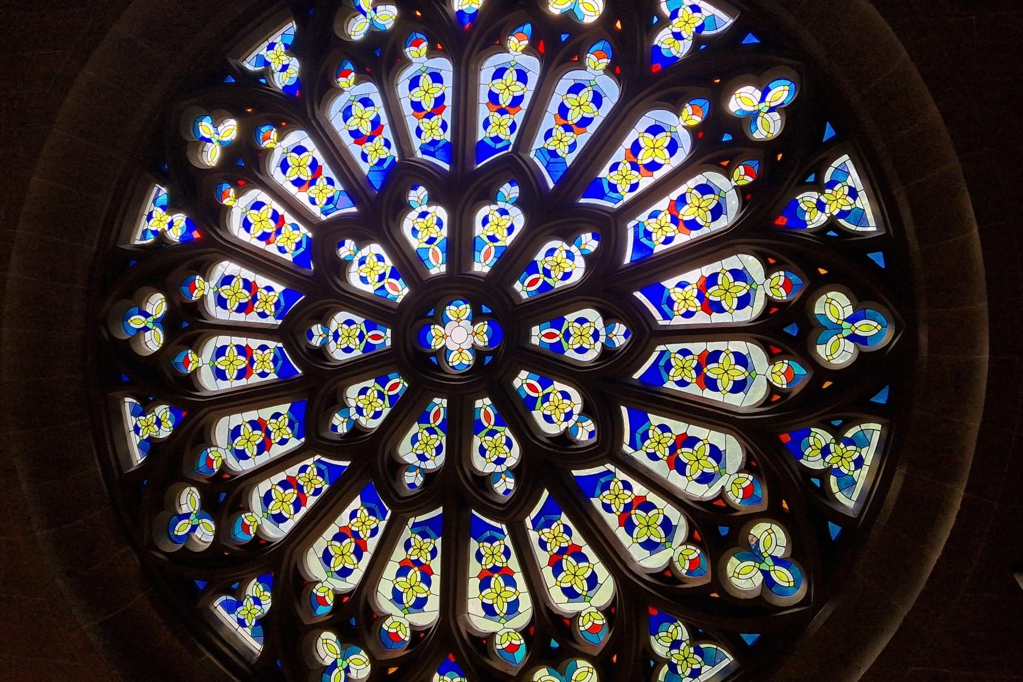 Dom zu Erfurt, Rosettenfester