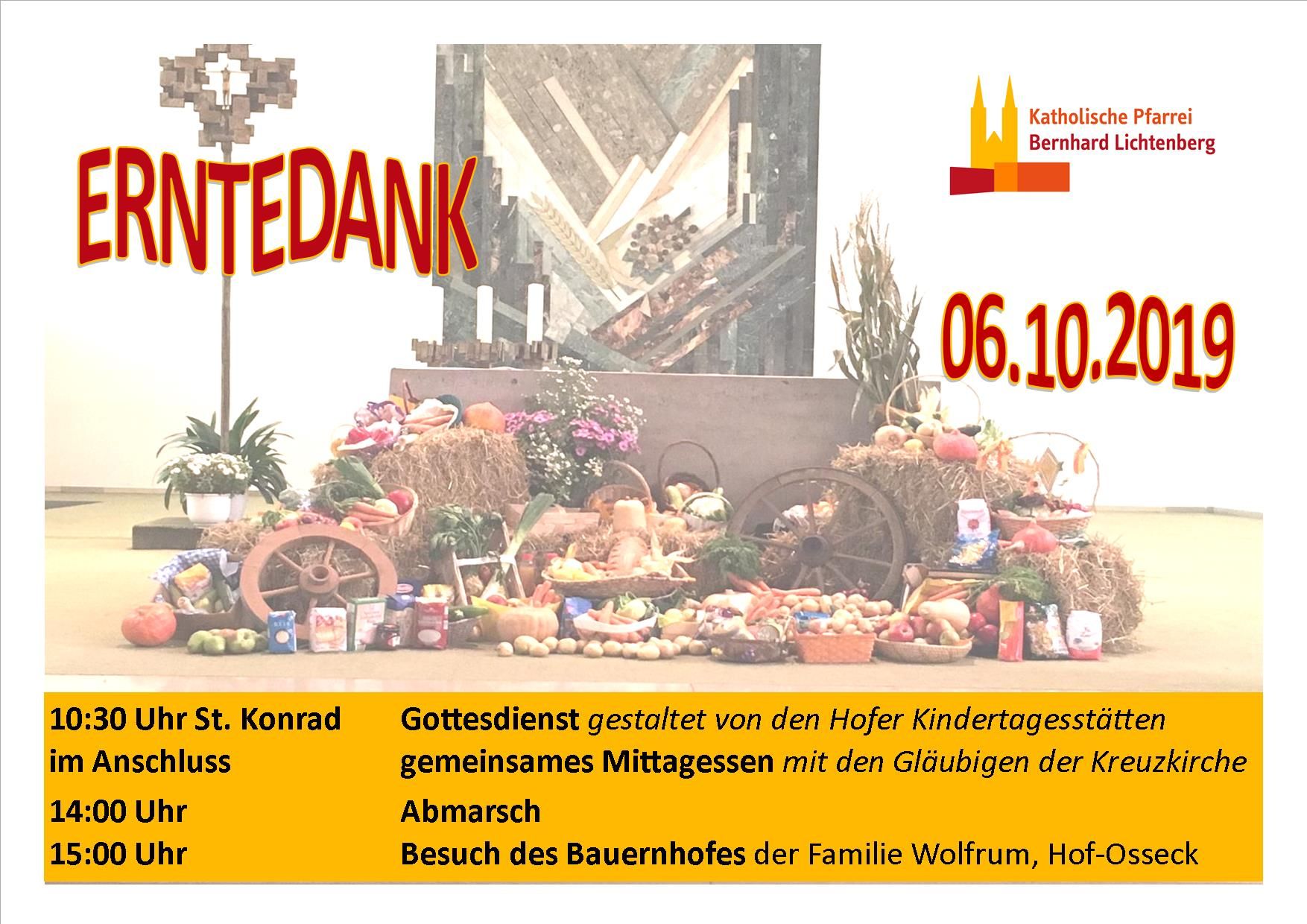 Erntedankgottesdienst