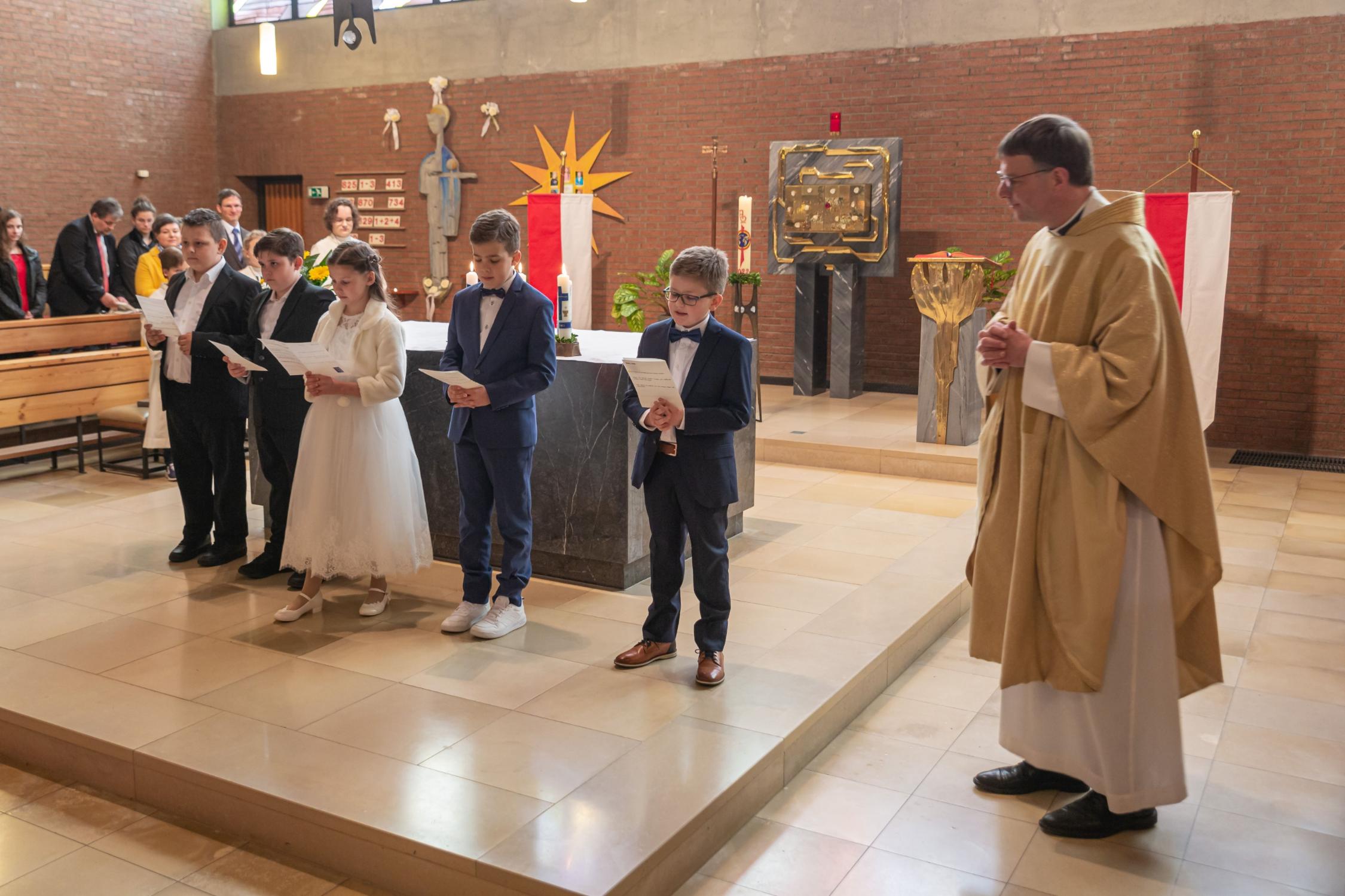 Feierliche Kommunion St. Johannes Nepomuk