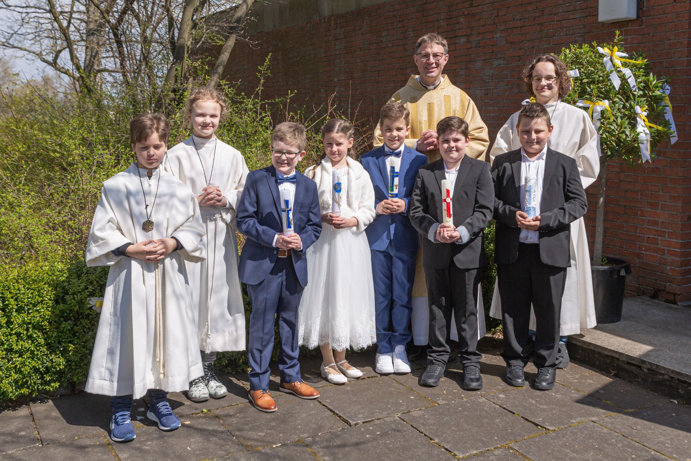 Feierliche Kommunion St. Johannes Nepomuk