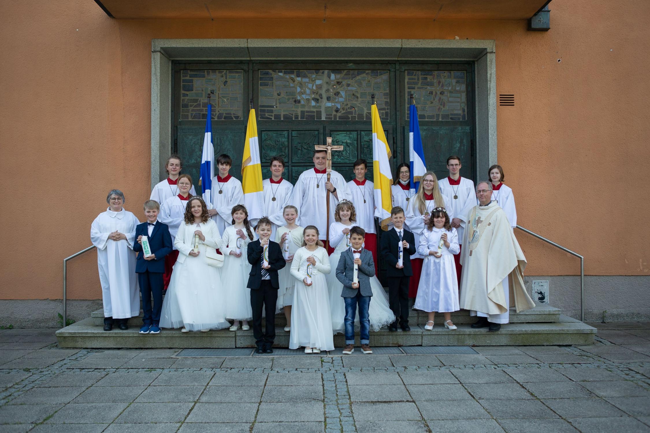 Feierliche Kommunion in St. Konrad