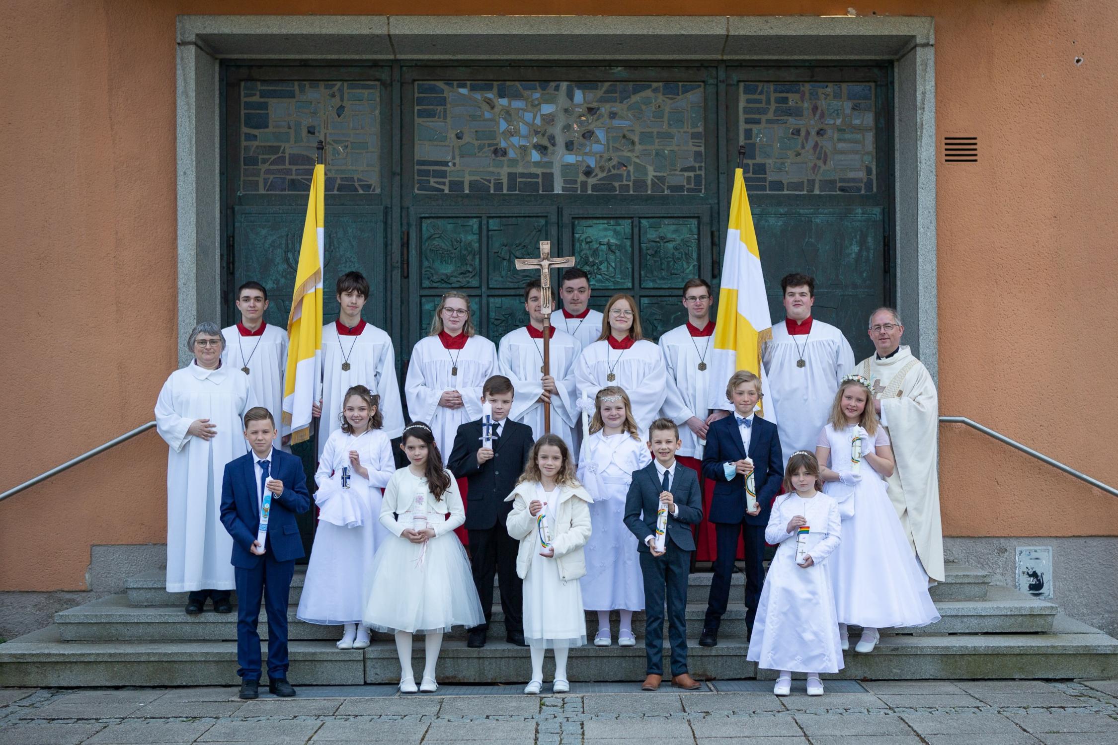 Feierliche Kommunion in St. Konrad