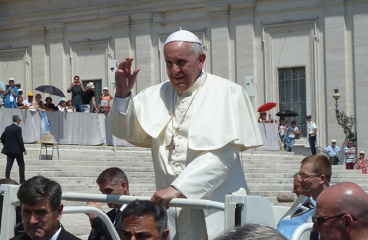 Ganz nah am Papst