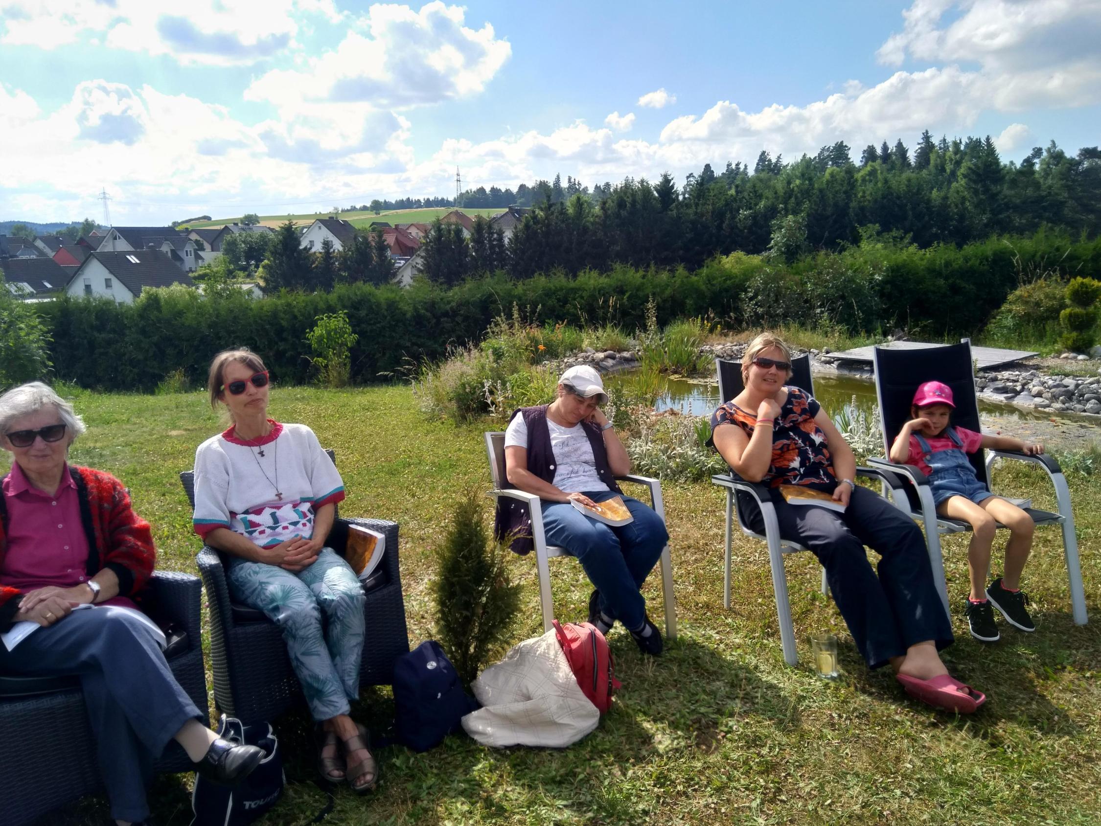 Gartenandacht