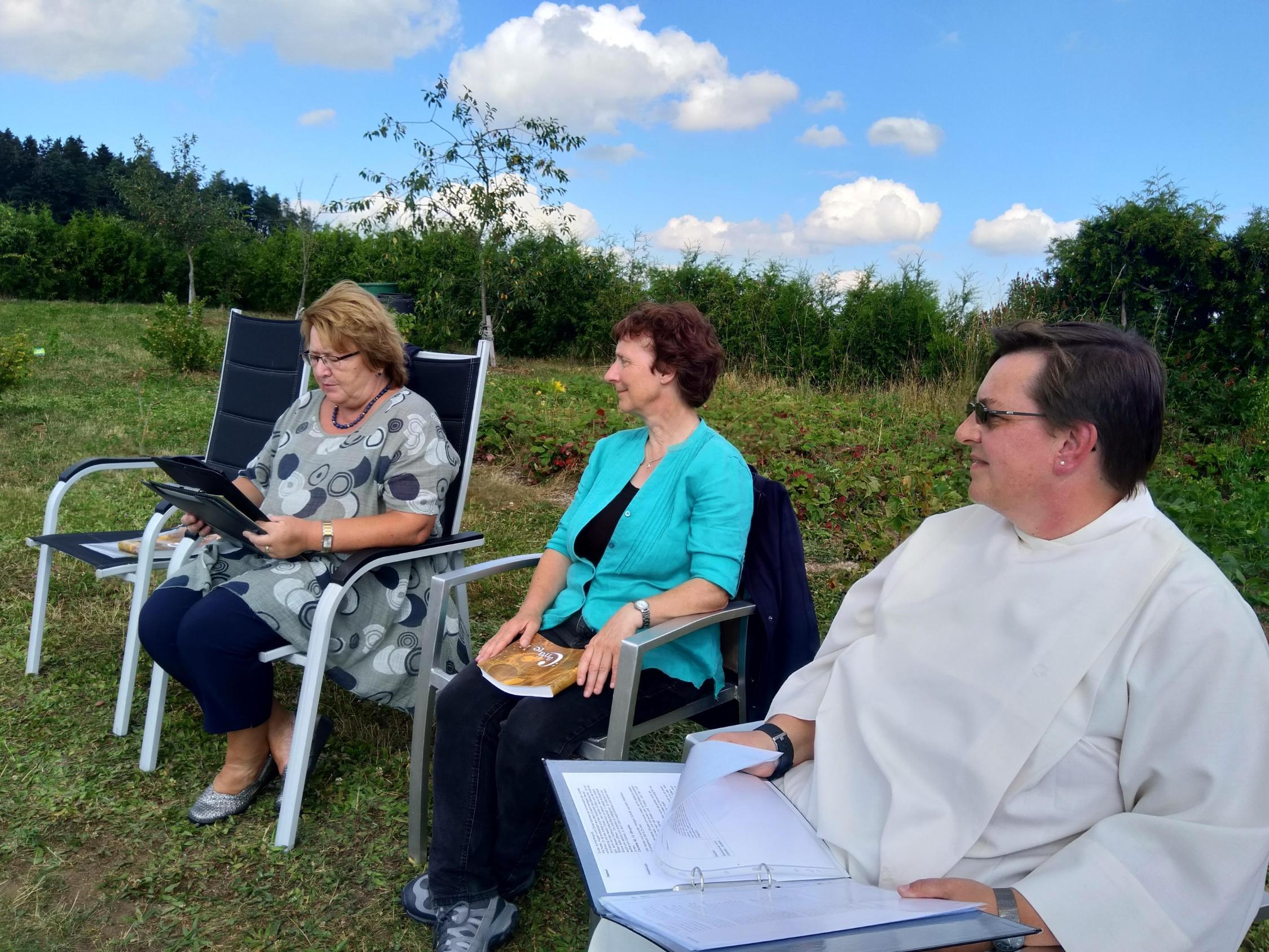 Gartenandacht
