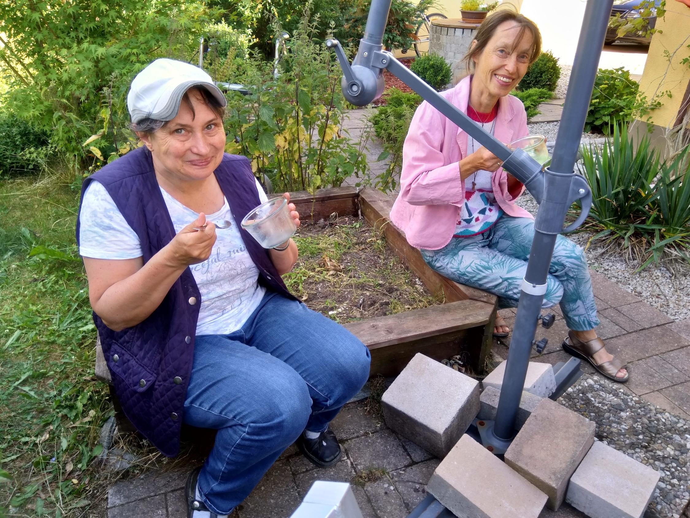 Gartenandacht