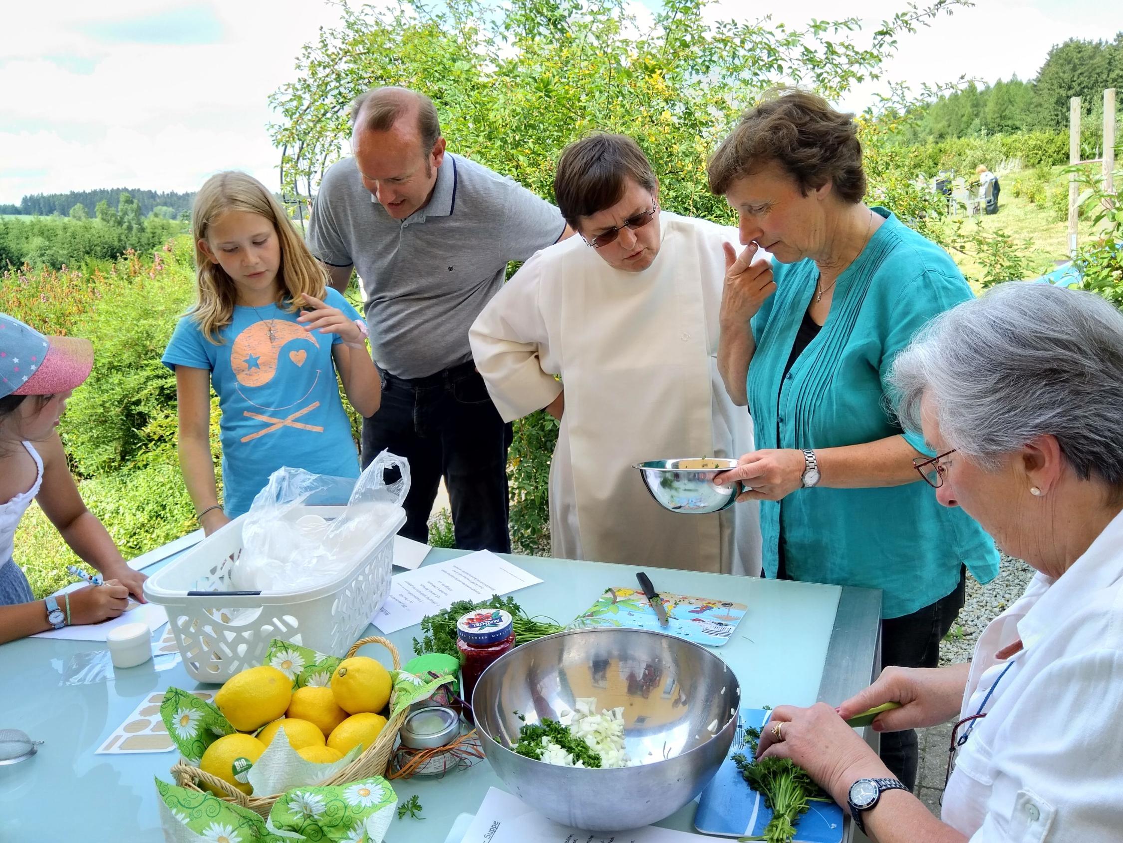 Gartenandacht