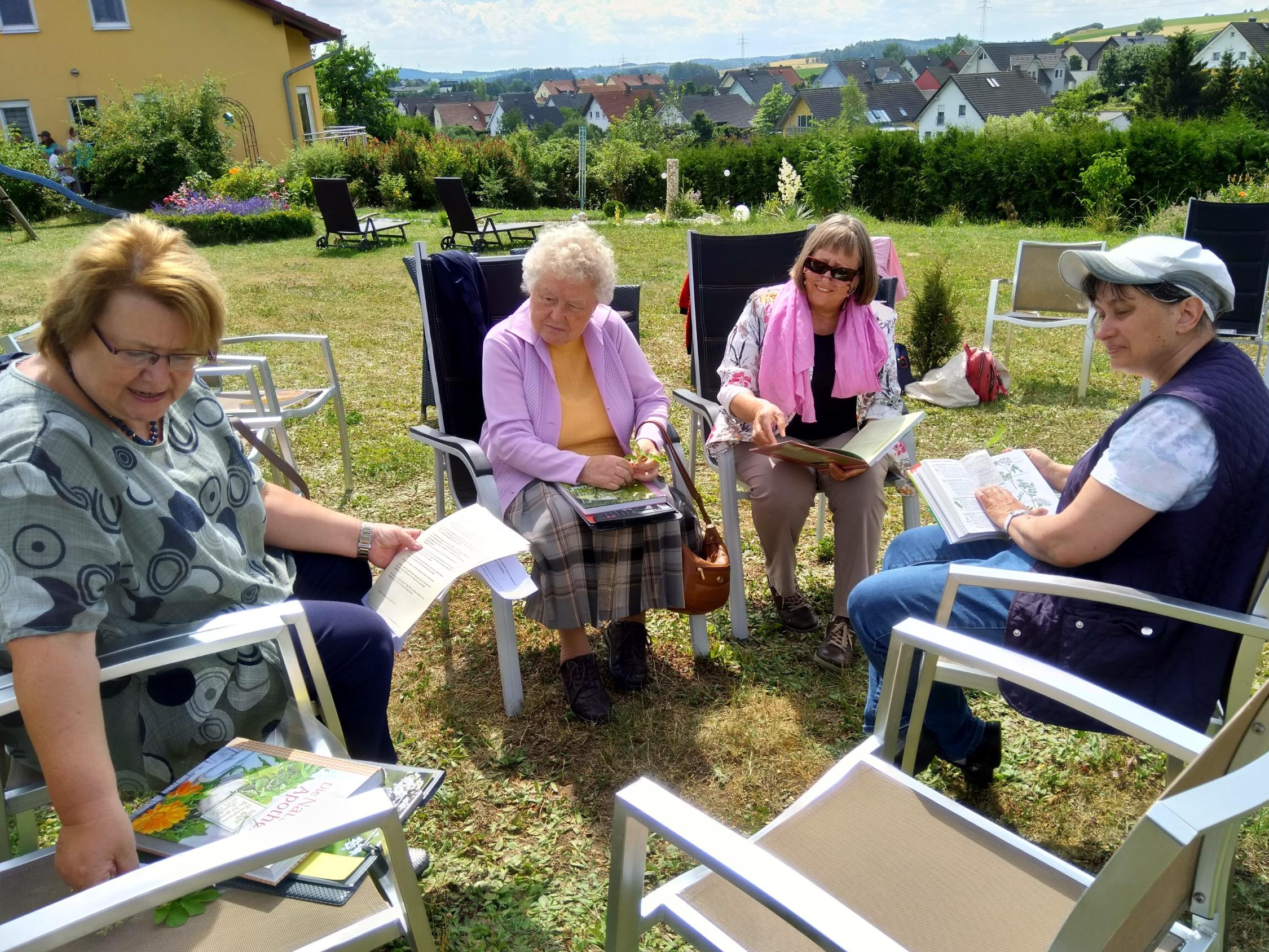 Gartenandacht