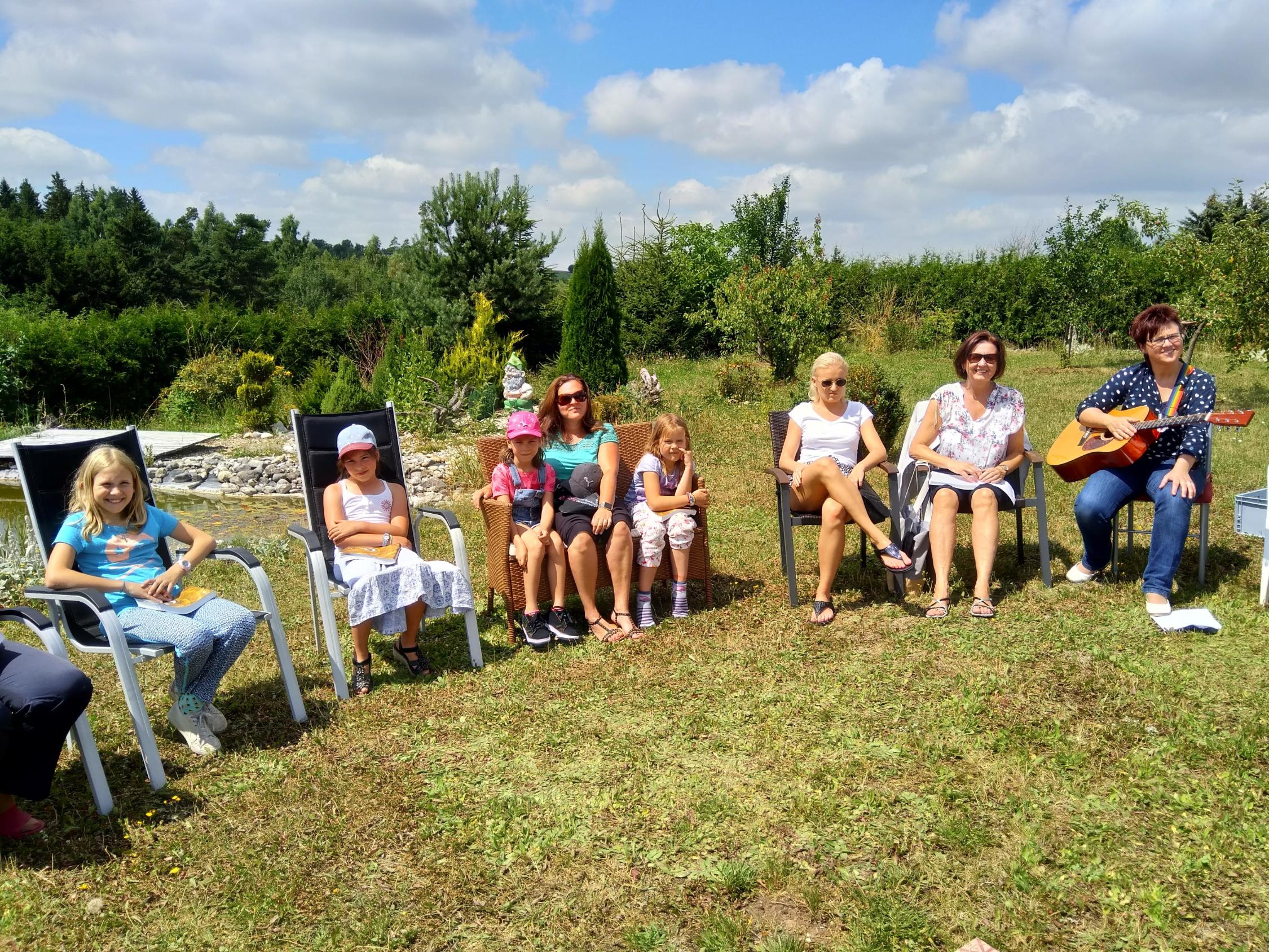 Gartenandacht