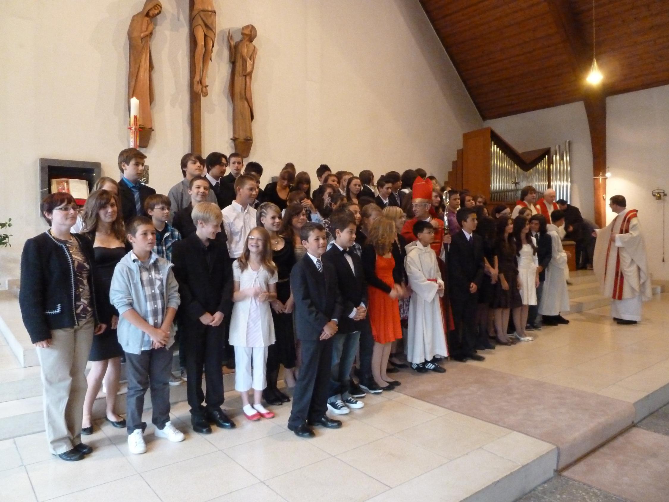 Gruppenfoto Firmung 2011