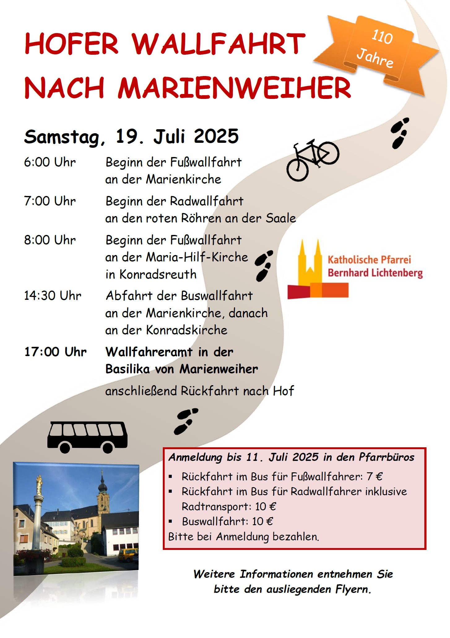 Hofer Wallfahrt Marienweiher 2025
