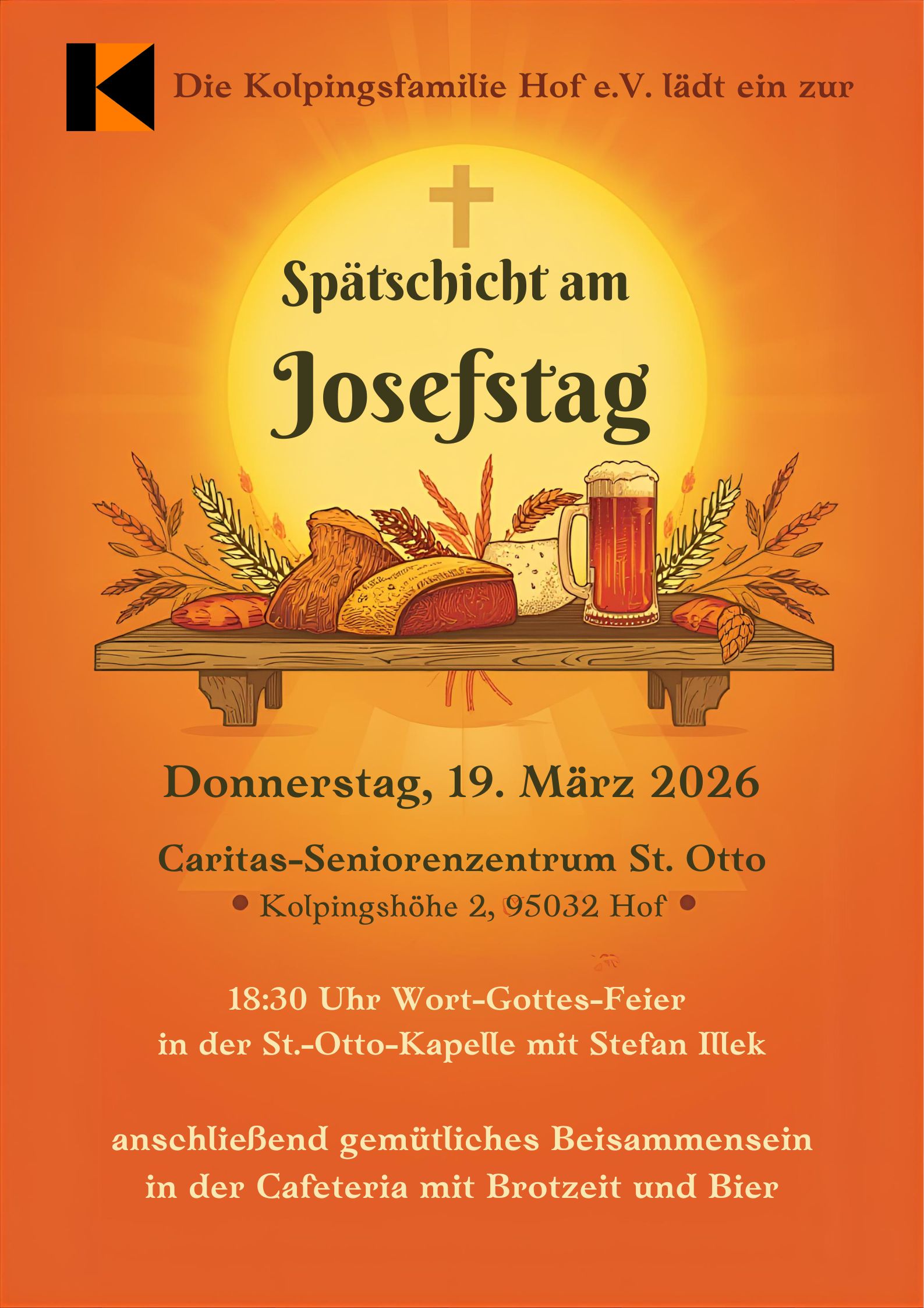 Josefstag 2026 Plakat