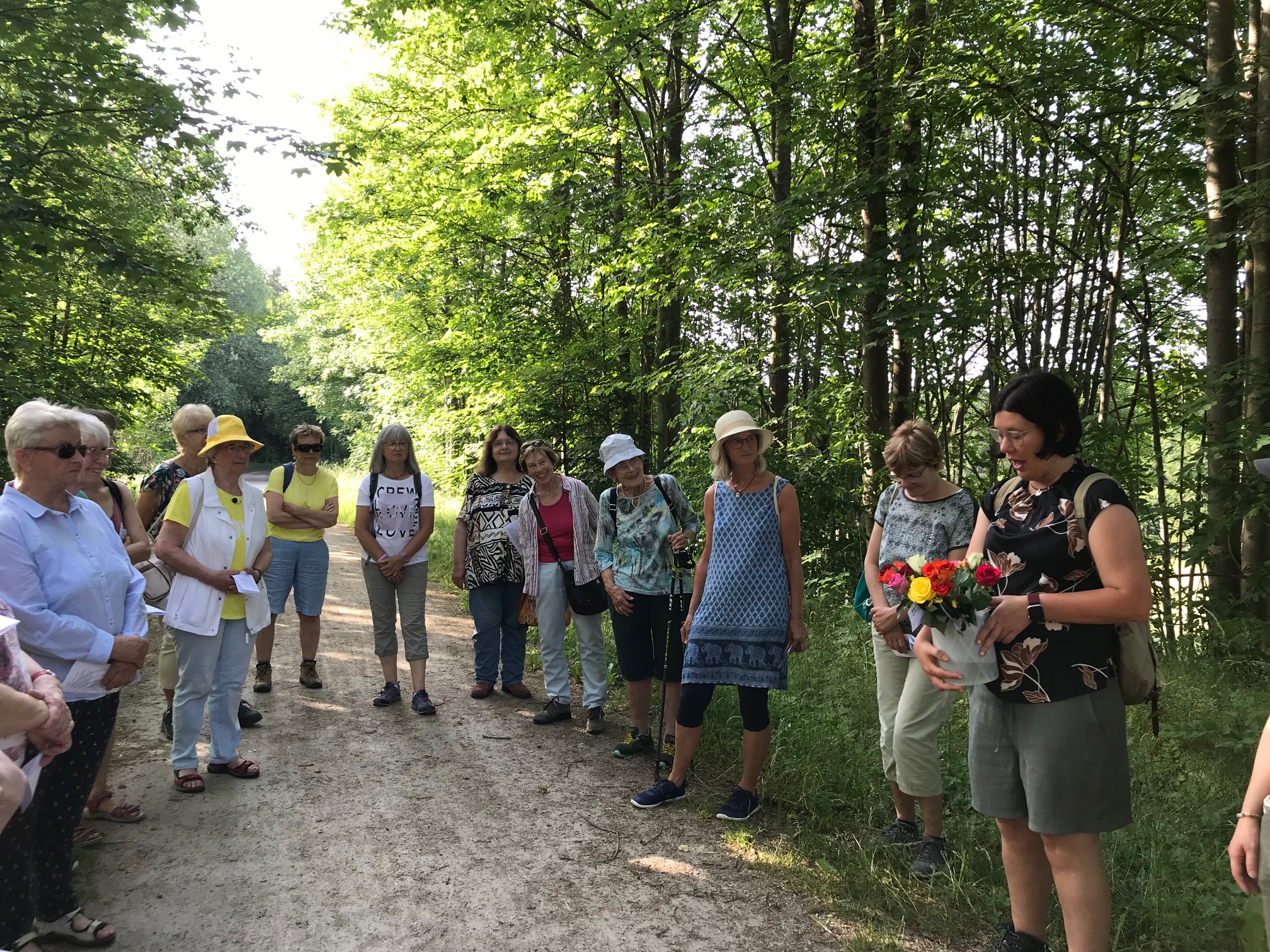 KDFB Ausflug Epprechtsteinlabyrinth