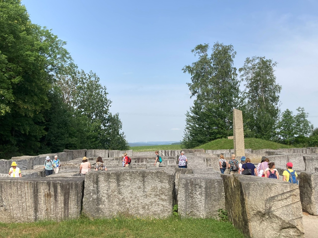 KDFB Ausflug Epprechtsteinlabyrinth