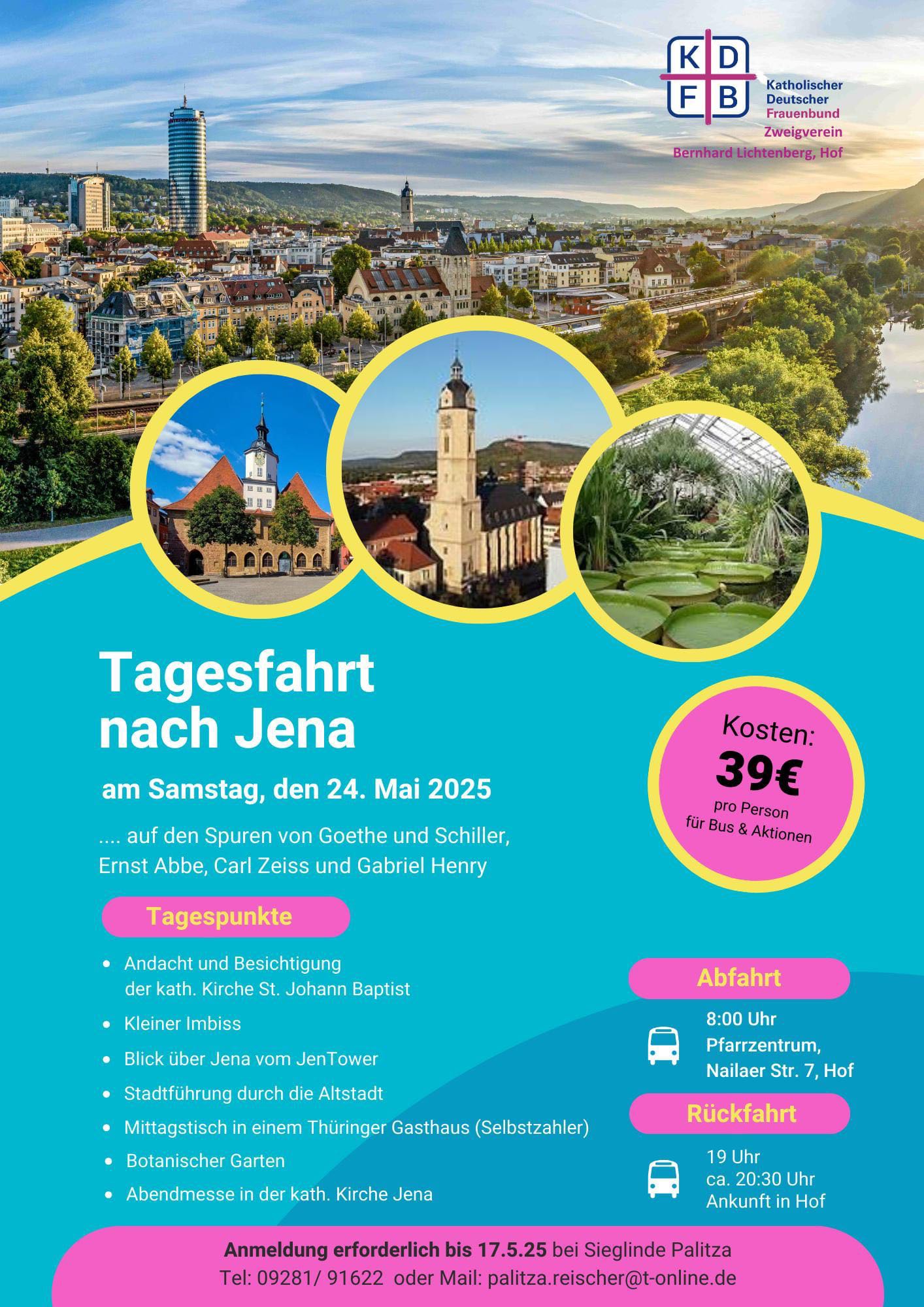 KDFB Tagesfahrt Jena