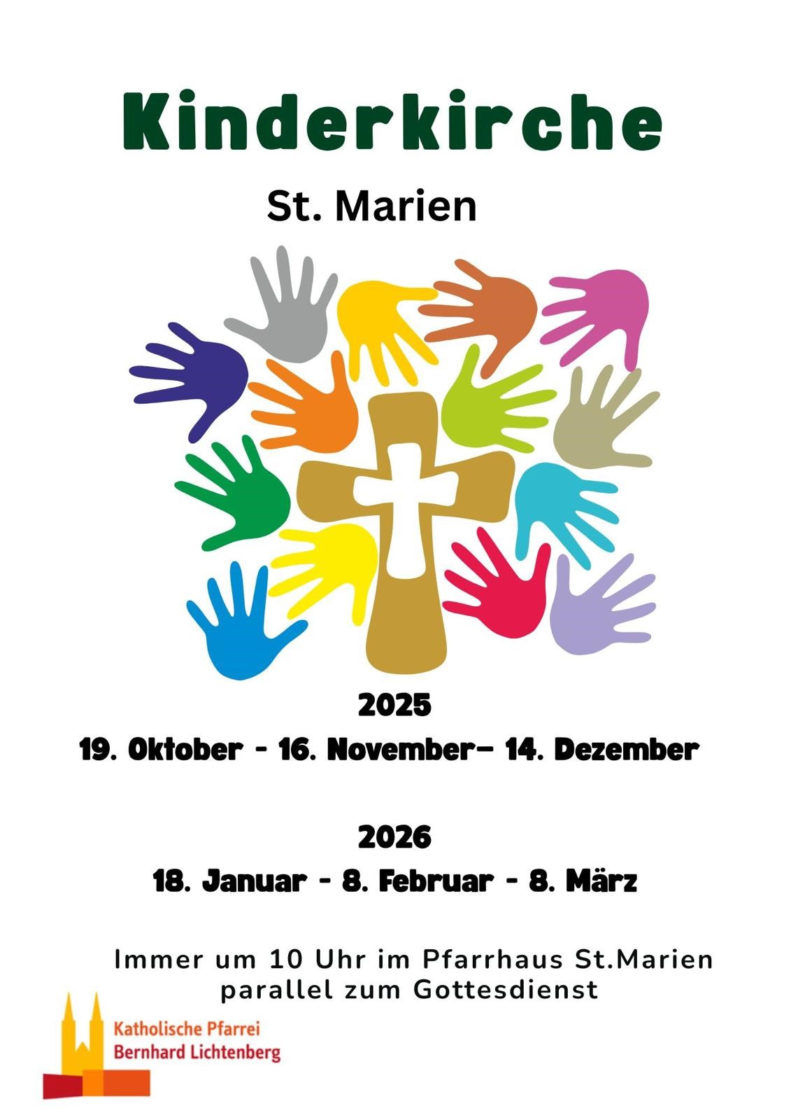 Kinderkirche St. Marien 2025/2026