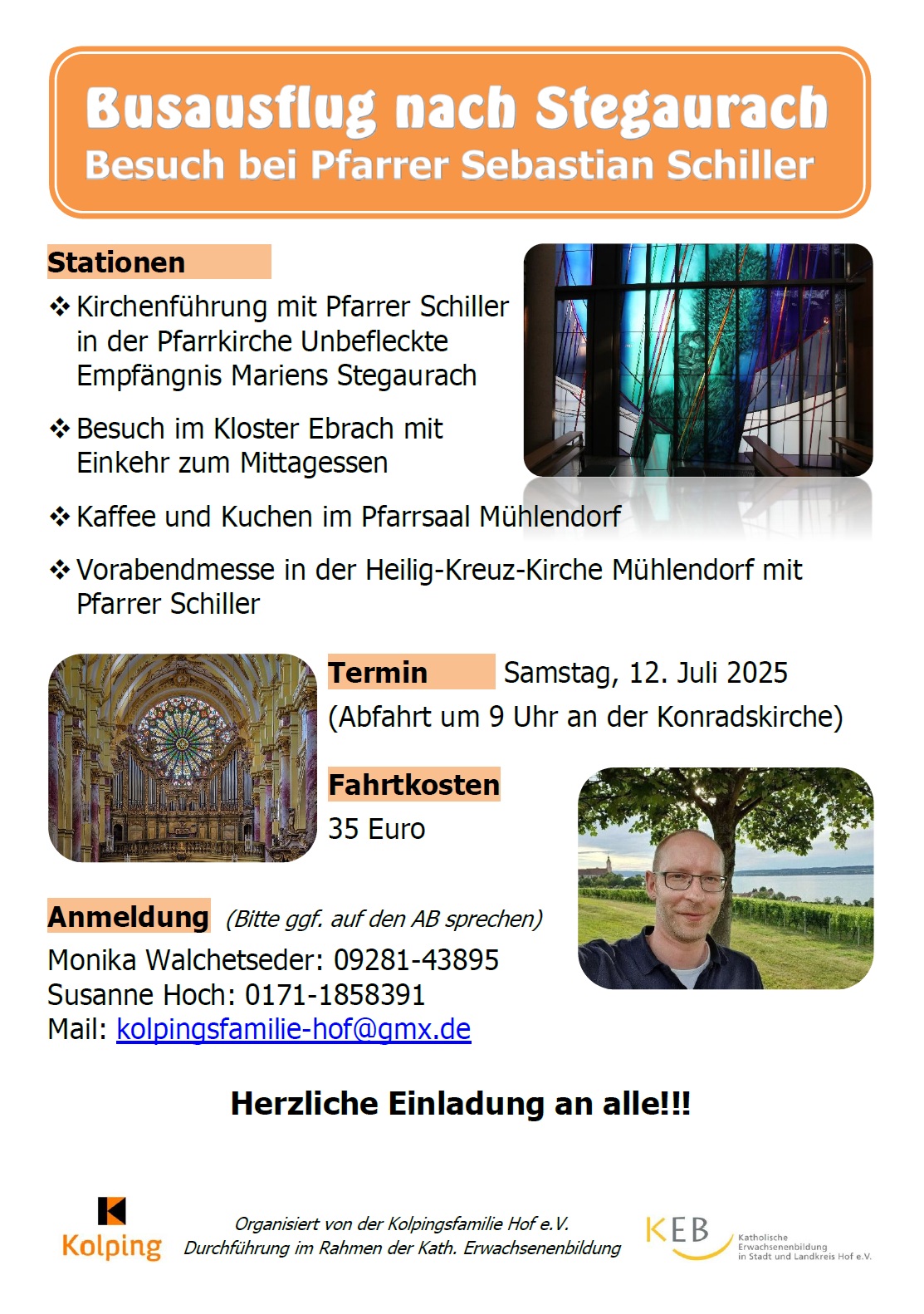 Kolping Stegaurach Plakat