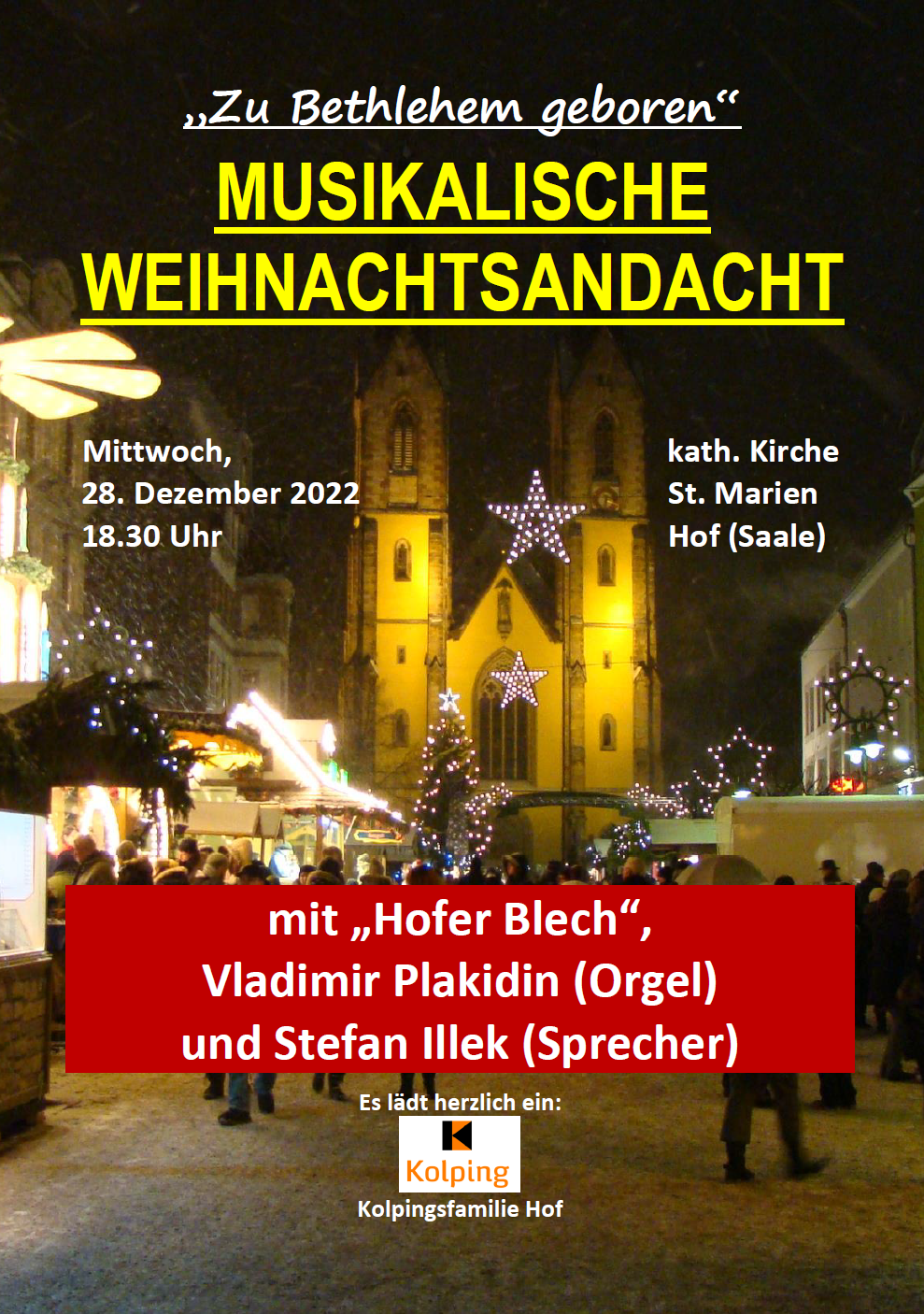 Kolping Weihnachtsandacht