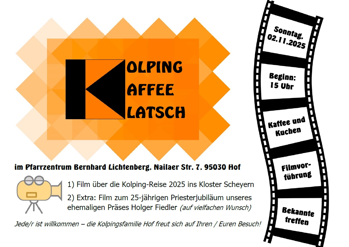 KolpingKaffeeKlatsch Plakat Nov 2025