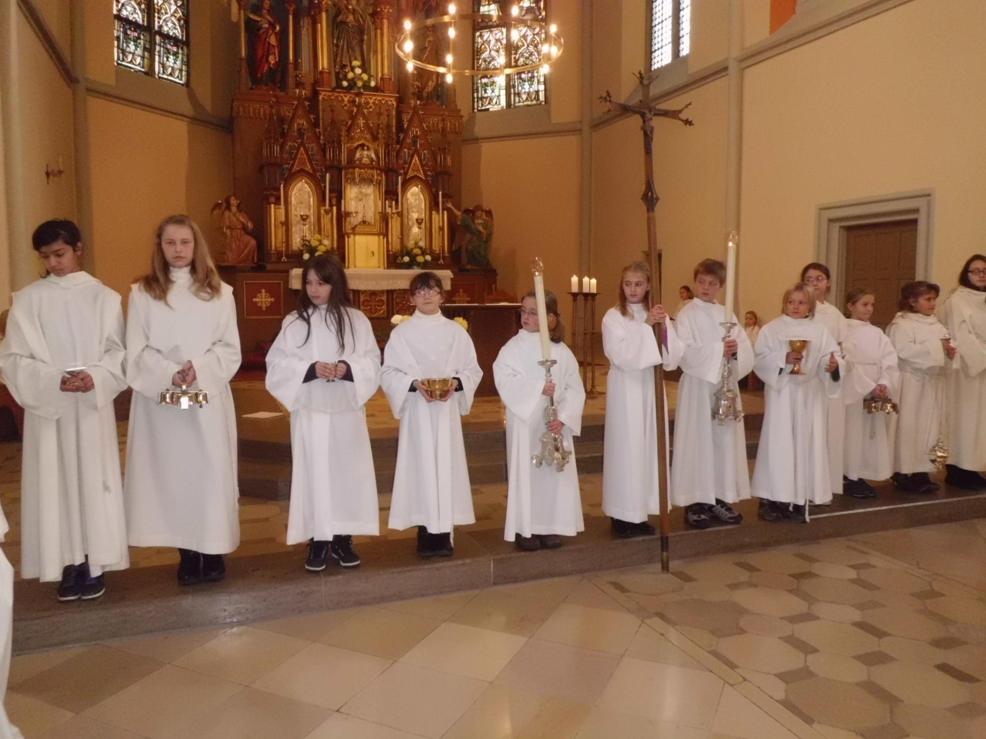Ministrantenaufnahme 2013