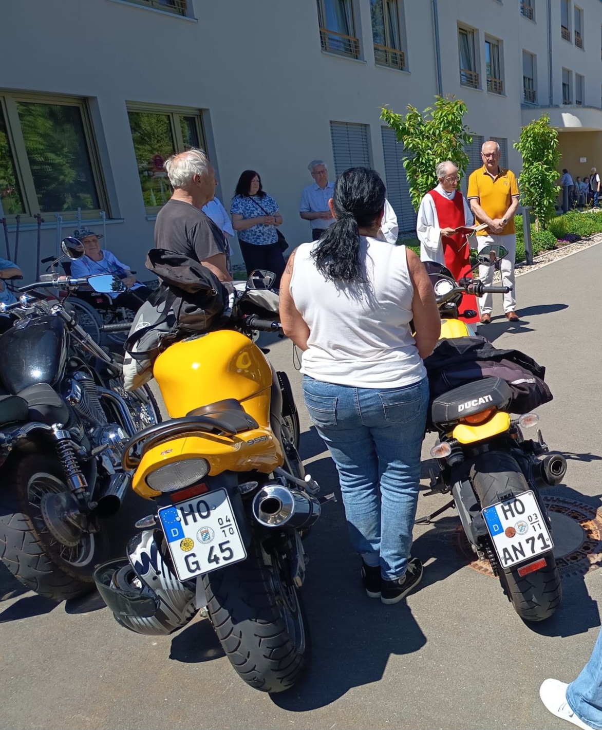Motorradsegnung