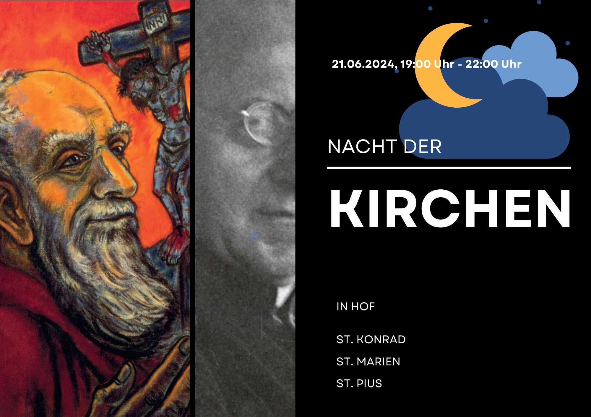 Nacht der Kirchen, Plakat