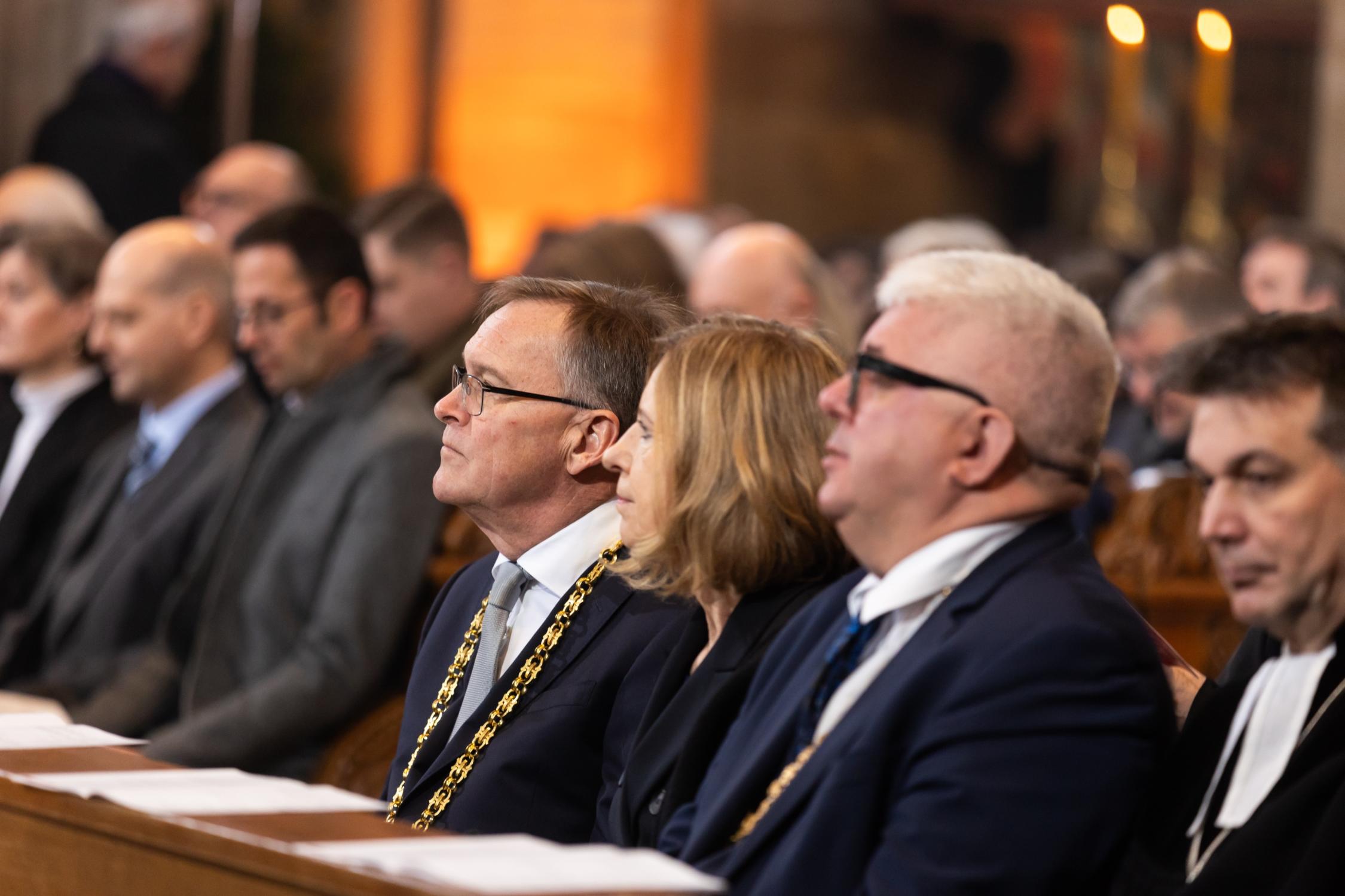Oberbürgermeister Andreas Starke Amtseinführung Erzbischof Herwig Gössl