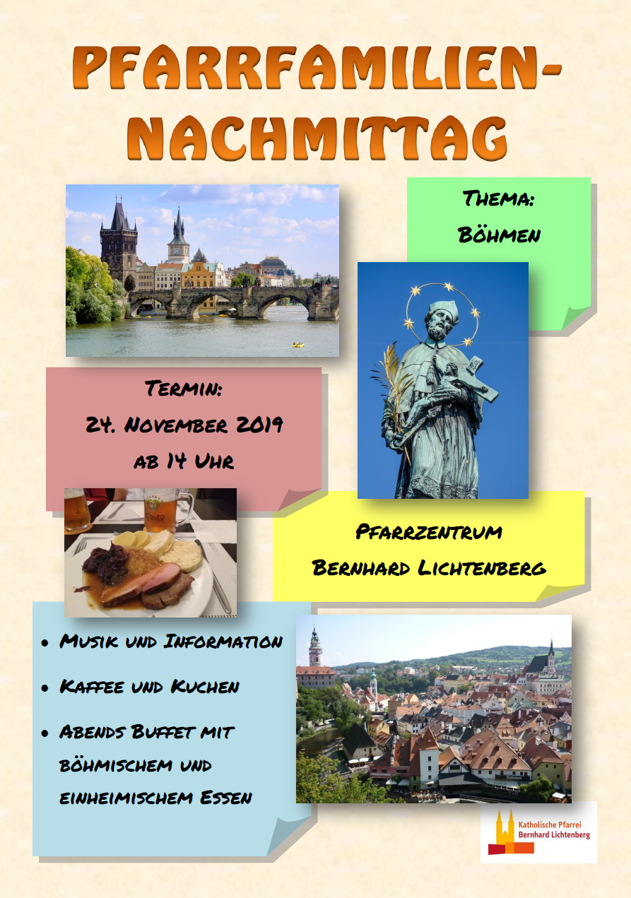 Pfarrfamiliennachmittag 2019