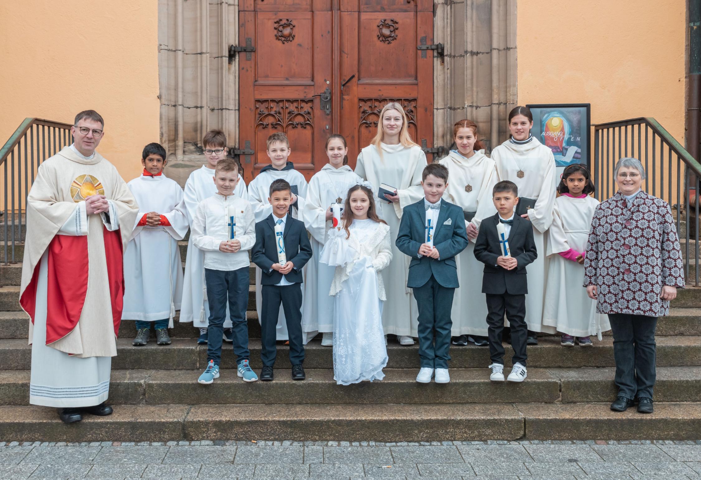 Feierliche Kommunion, St. Marien, 16.04.2023