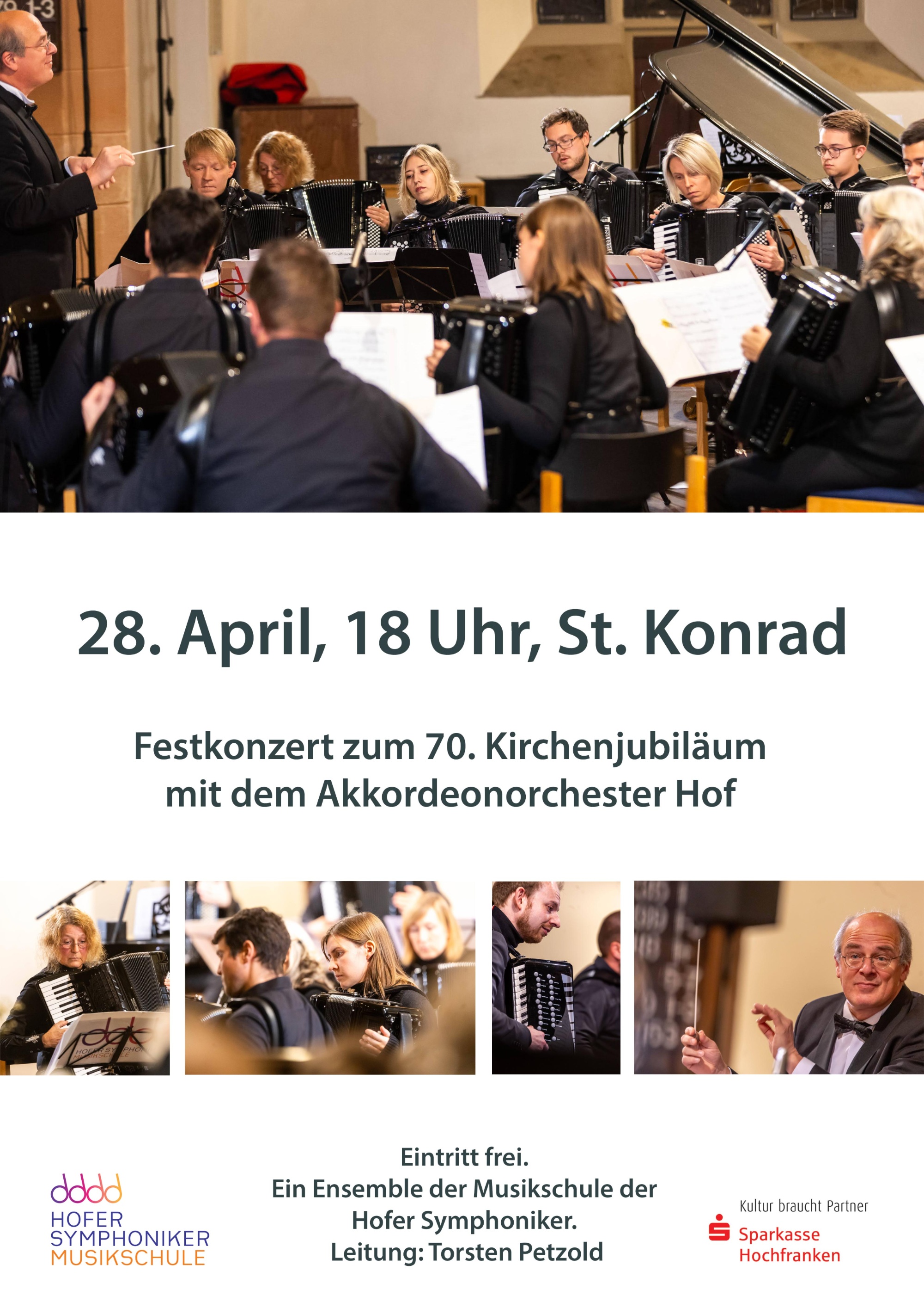 Plakat Konzert Akkordeonorchester