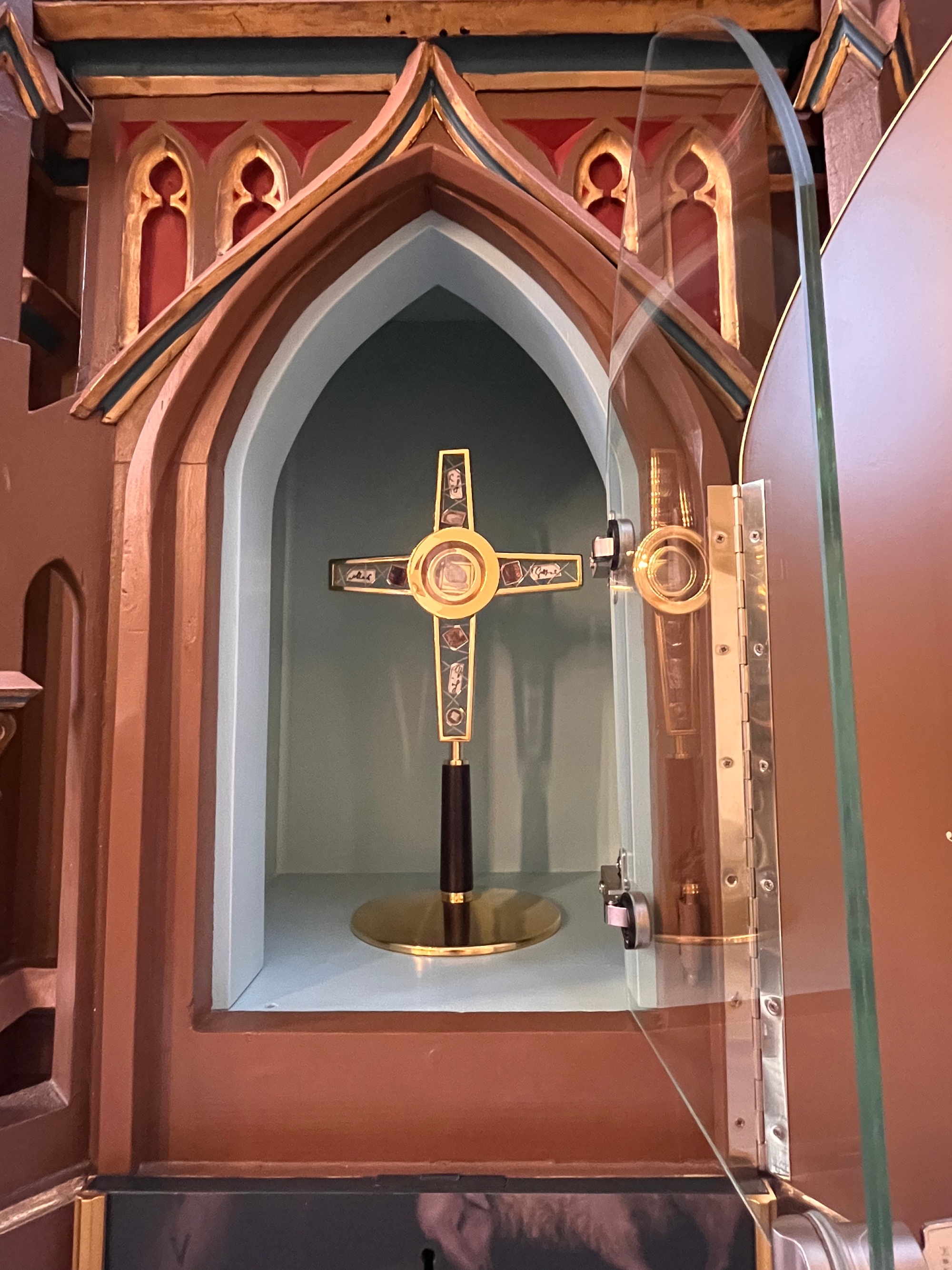Reliquienschrein in der Marienkirche Hof,