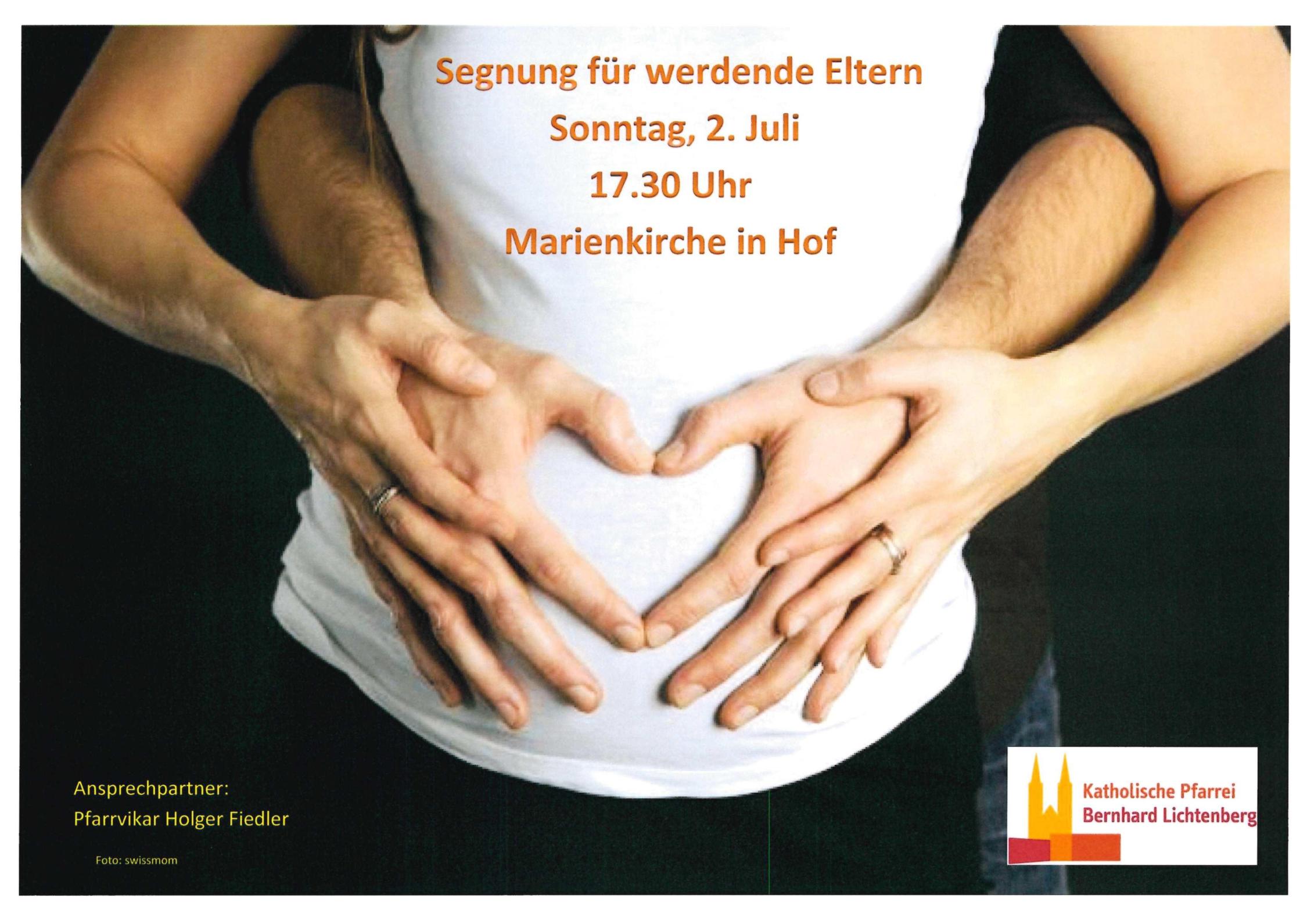 Segensfeier werdende Eltern
