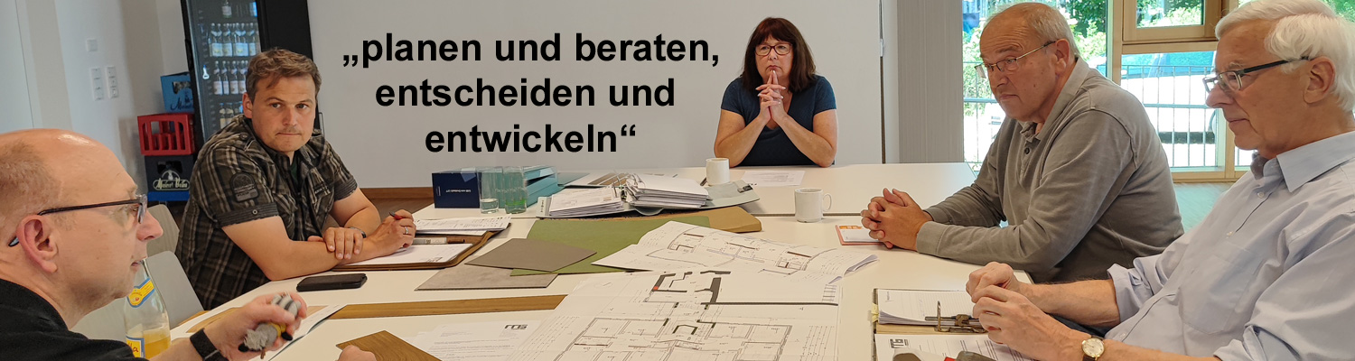 Slider Planung und Organisation