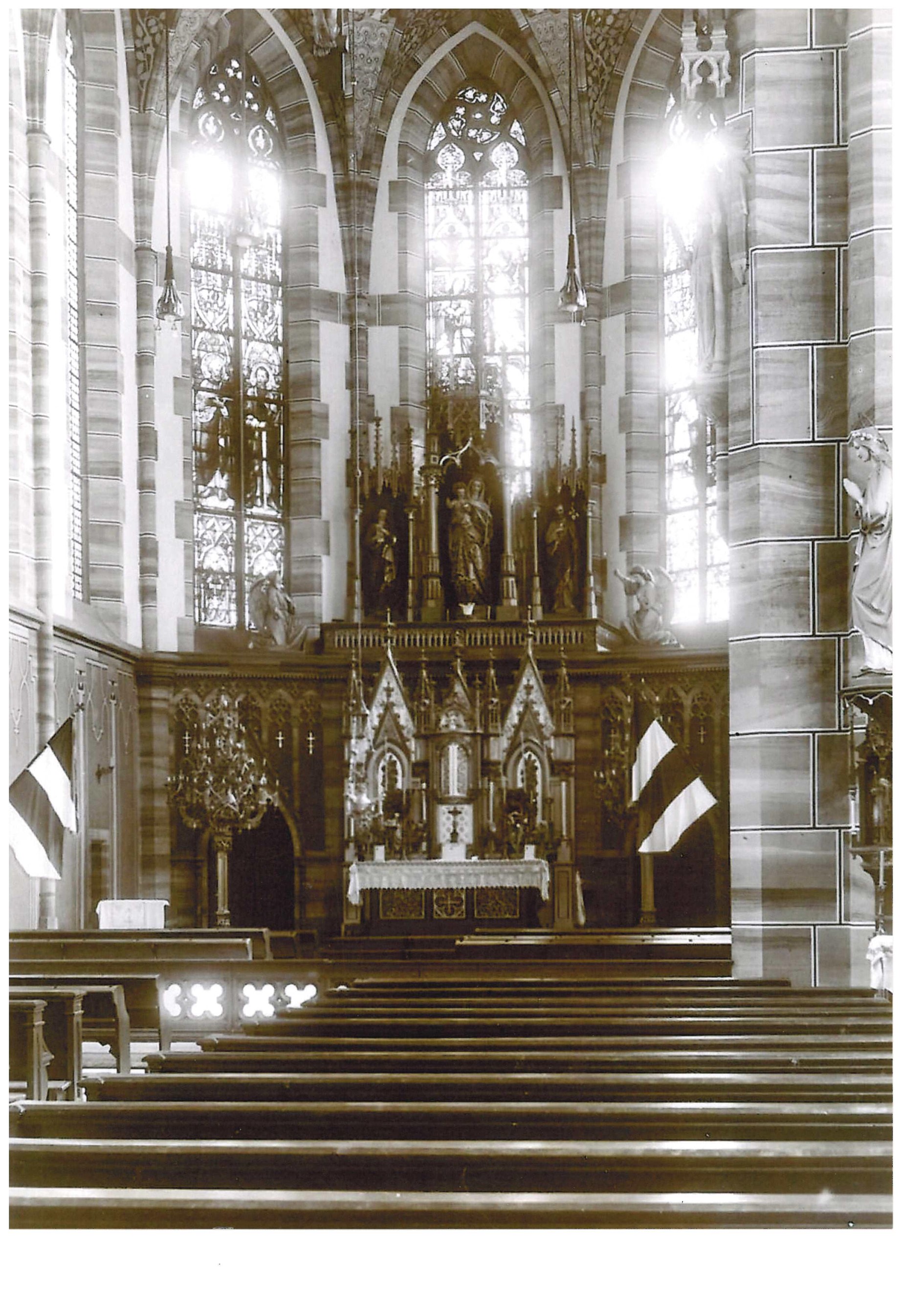 St. Marien um das Jahr 1910