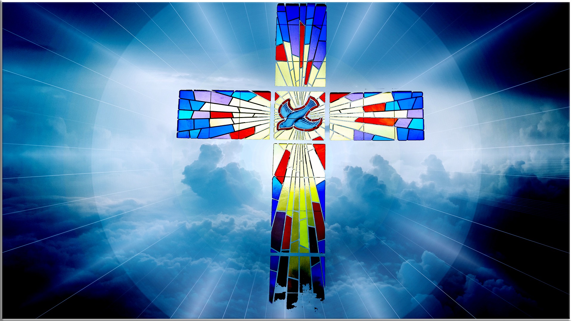 Taube Kreuz