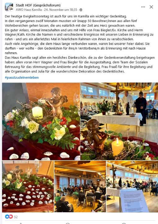 Totengedenkfeier
