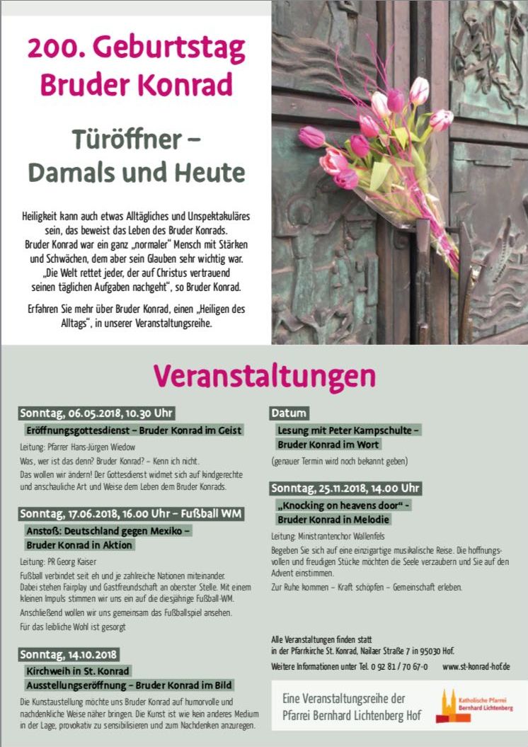 Türöffner Bruder Konrad