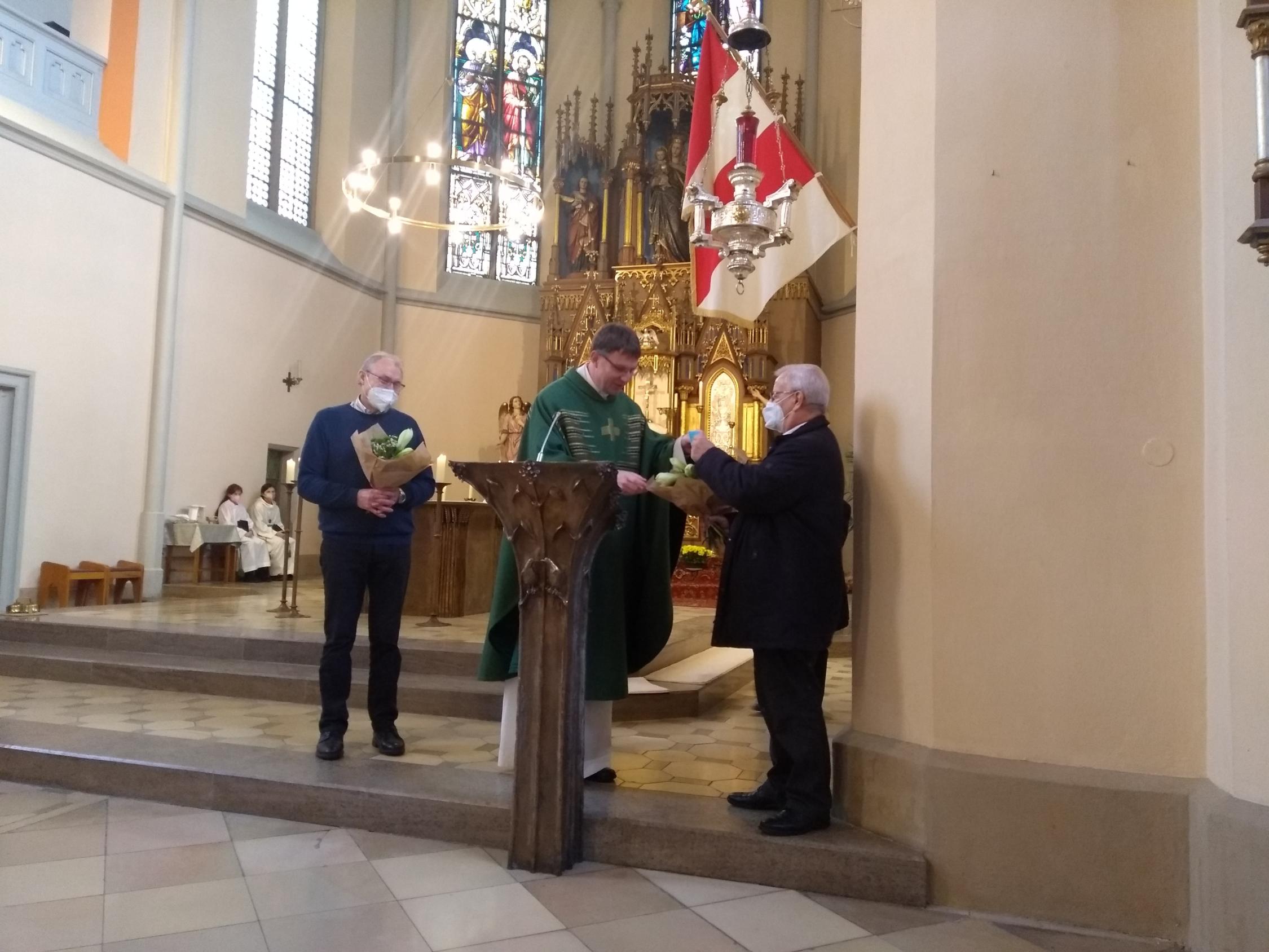 Verabschiedung Helgert und Albert