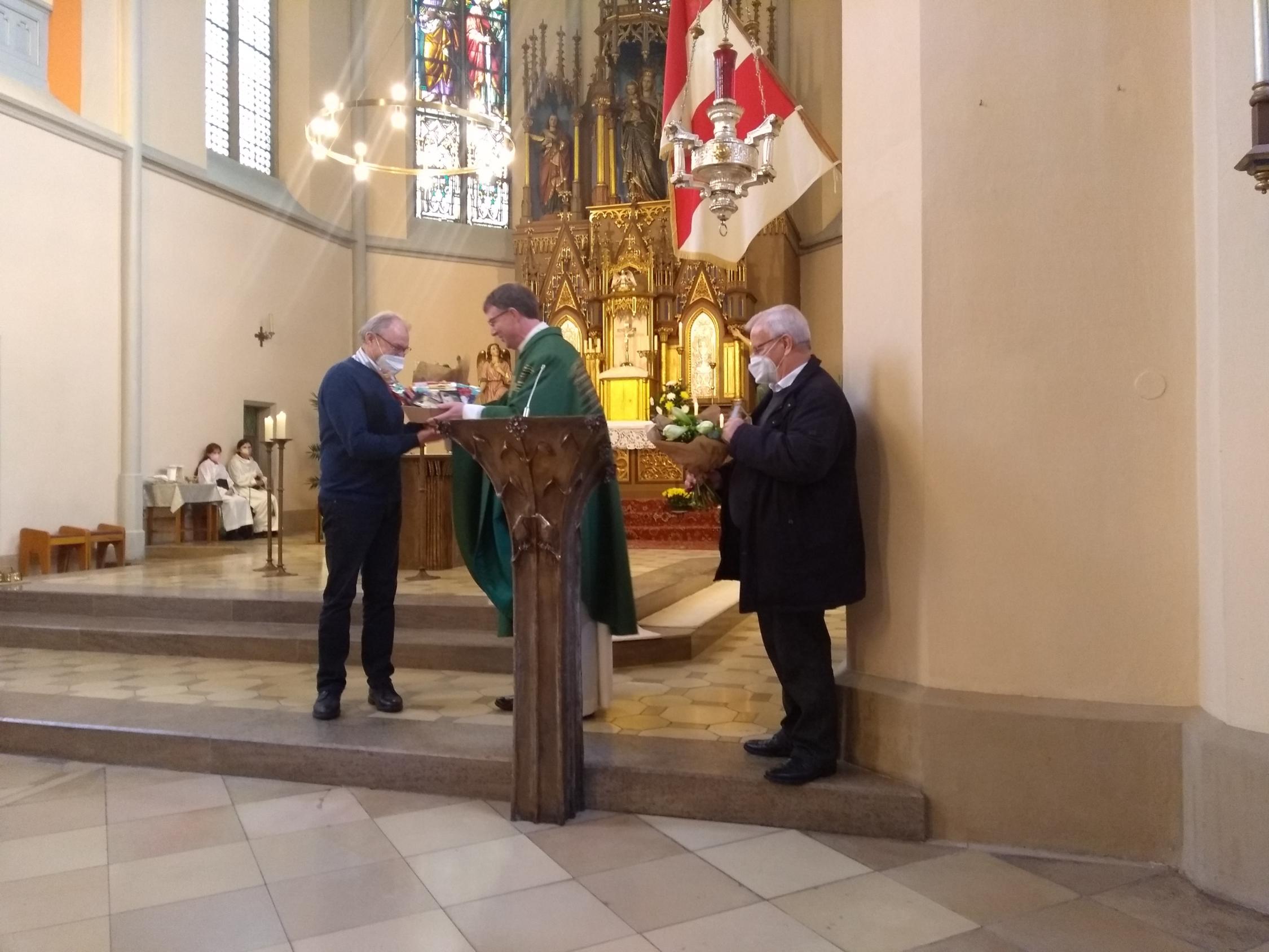 Verabschiedung Helgert und Albert