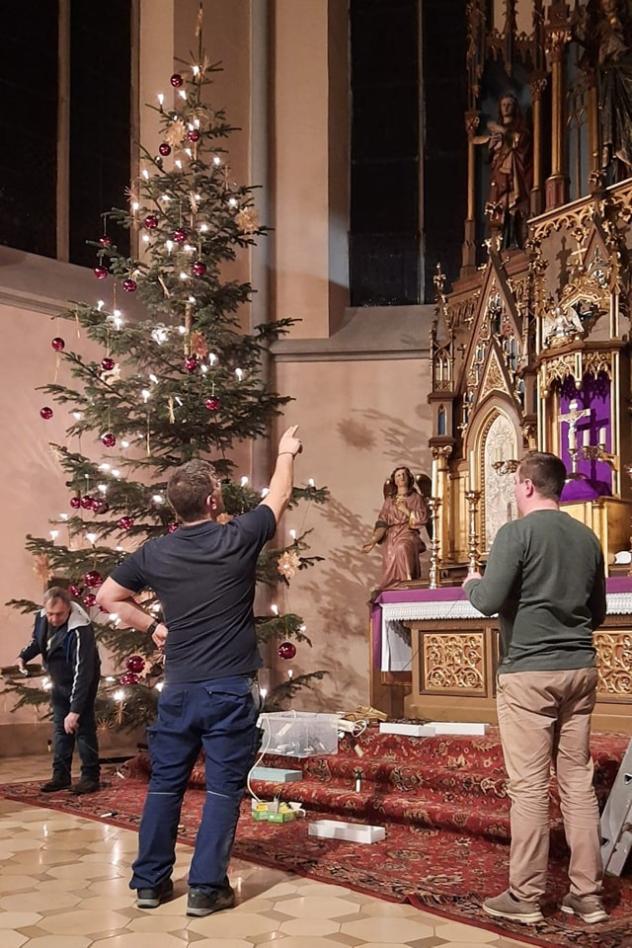 Vorbereitung auf Weihnachten 2023 St. Marien
