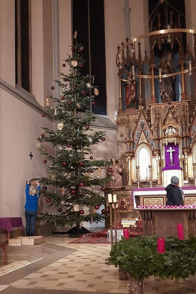 Vorbereitung auf Weihnachten 2023 St. Marien